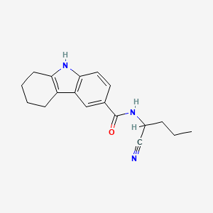 N-(1-cyanobutyl)-2,3,4,9-tetrahydro-1H-carbazole-6-carboxamide