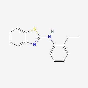 N-(2-ethylphenyl)-1,3-benzothiazol-2-amine