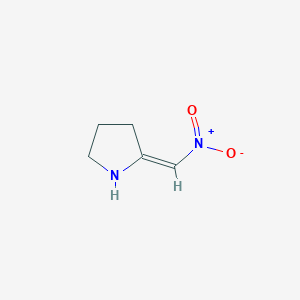 (2E)-2-(nitromethylidene)pyrrolidine
