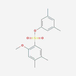 (3,5-Dimethylphenyl) 2-methoxy-4,5-dimethylbenzenesulfonate