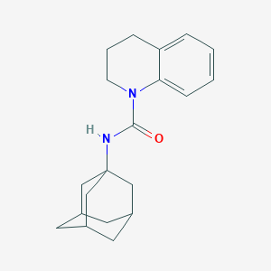 molecular formula C20H26N2O B299389 N-(1-adamantyl)-3,4-dihydro-1(2H)-quinolinecarboxamide 