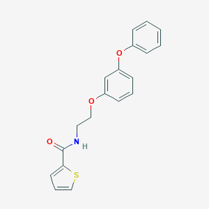 molecular formula C19H17NO3S B299402 N-[2-(3-phenoxyphenoxy)ethyl]-2-thiophenecarboxamide 