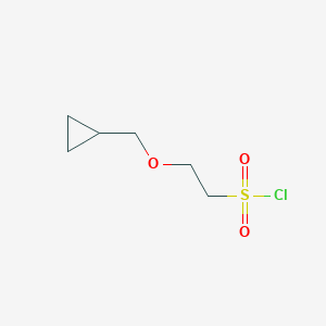 2-(Cyclopropylmethoxy)ethane-1-sulfonyl chloride