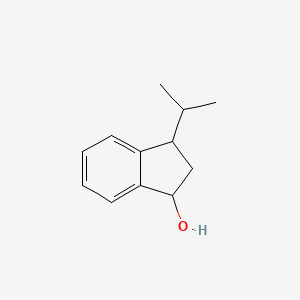 molecular formula C12H16O B2994106 3-(propan-2-yl)-2,3-dihydro-1H-inden-1-ol CAS No. 52958-17-5