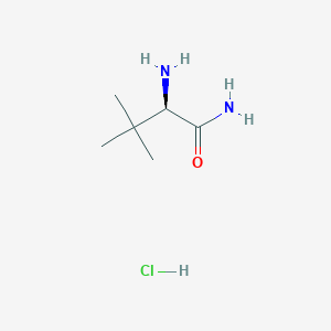 (R)-2-amino-3,3-dimethyl-butyric acid amide, hydrochloride