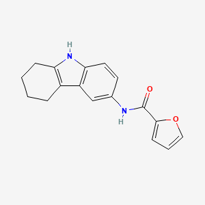 N-(6,7,8,9-tetrahydro-5H-carbazol-3-yl)furan-2-carboxamide