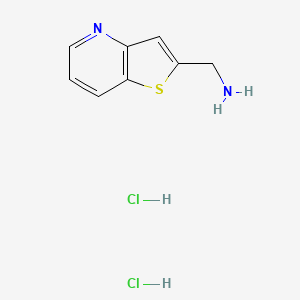 Thieno[3,2-b]pyridin-2-ylmethanamine;dihydrochloride