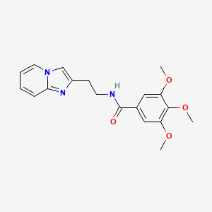 N-(2-imidazo[1,2-a]pyridin-2-ylethyl)-3,4,5-trimethoxybenzamide