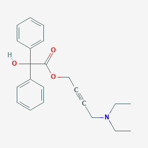 molecular formula C22H25NO3 B029942 α-去环己基-α-苯基奥昔布宁 CAS No. 14943-53-4
