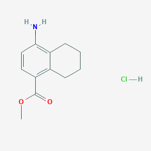 Methyl 4-amino-5,6,7,8-tetrahydronaphthalene-1-carboxylate hydrochloride