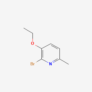 molecular formula C8H10BrNO B2994343 2-Bromo-3-ethoxy-6-methylpyridine CAS No. 887582-29-8