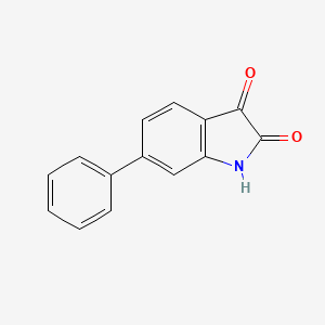 molecular formula C14H9NO2 B2994357 6-Phenylisatin CAS No. 109497-00-9