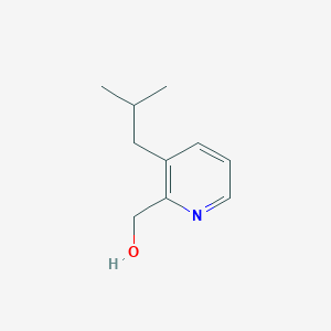 B2994473 2-Pyridinemethanol, 3-(2-methylpropyl)- CAS No. 780800-88-6