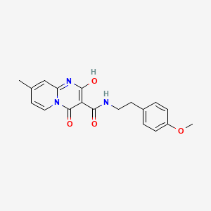 2-hydroxy-N-(4-methoxyphenethyl)-8-methyl-4-oxo-4H-pyrido[1,2-a]pyrimidine-3-carboxamide
