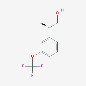 (2S)-2-[3-(trifluoromethoxy)phenyl]propan-1-ol