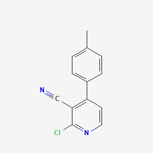 2-Chloro-4-(4-methylphenyl)nicotinonitrile