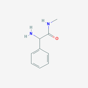 molecular formula C9H12N2O B2994611 2-amino-N-methyl-2-phenylacetamide CAS No. 93782-07-1