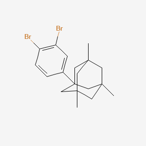 1-(3,4-Dibromophenyl)-3,5,7-trimethyladamantane