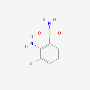 2-Amino-3-bromobenzenesulfonamide
