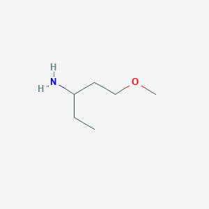molecular formula C6H15NO B2994671 1-甲氧基戊-3-胺 CAS No. 220952-90-9
