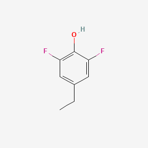 molecular formula C8H8F2O B2994679 4-Ethyl-2,6-difluorophenol CAS No. 326493-68-9