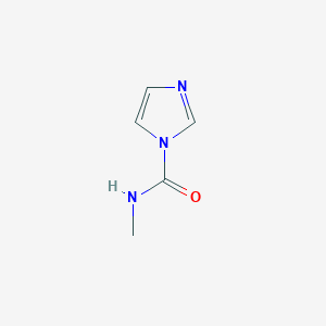molecular formula C5H7N3O B2994737 N-methyl-1H-imidazole-1-carboxamide CAS No. 72002-25-6