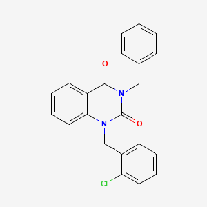 3-benzyl-1-(2-chlorobenzyl)quinazoline-2,4(1H,3H)-dione
