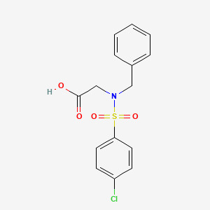 [Benzyl-(4-chloro-benzenesulfonyl)-amino]-acetic acid