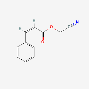 cyanomethyl (Z)-3-phenyl-2-propenoate