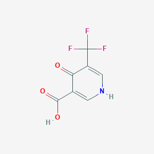 4-Hydroxy-5-(trifluoromethyl)nicotinic acid