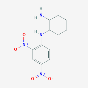 N-(2,4-dinitrophenyl)cyclohexane-1,2-diamine