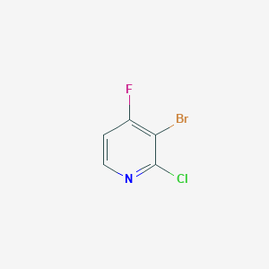 molecular formula C5H2BrClFN B2994893 3-Bromo-2-chloro-4-fluoropyridine CAS No. 1349717-04-9; 884494-36-4