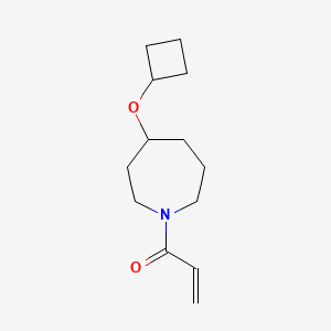 1-(4-Cyclobutyloxyazepan-1-yl)prop-2-en-1-one