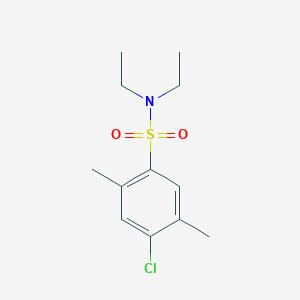 [(4-Chloro-2,5-dimethylphenyl)sulfonyl]diethylamine