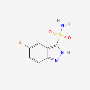 5-Bromo-2H-indazole-3-sulfonamide