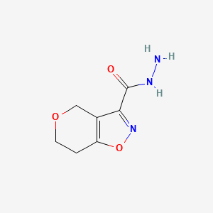 6,7-Dihydro-4H-pyrano[3,4-d]isoxazole-3-carbohydrazide