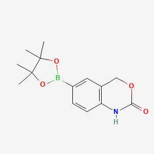 2-Oxo-2,4-dihydro-1H-benzo[d][1,3]oxazine-6-boronic Acid Pinacol Ester
