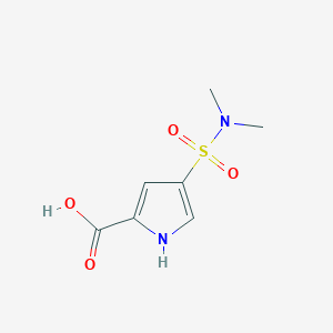 4-[(dimethylamino)sulfonyl]-1H-pyrrole-2-carboxylic acid