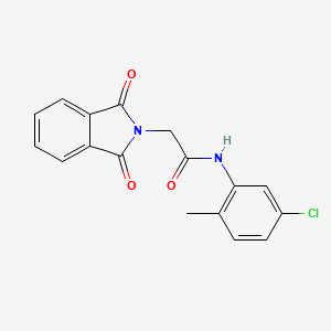 N-(5-chloro-2-methylphenyl)-2-(1,3-dioxoisoindolin-2-yl)acetamide