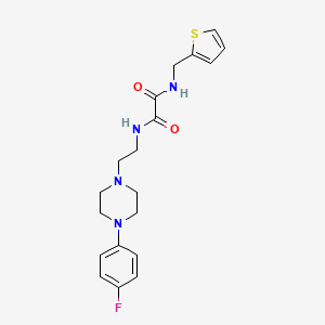 N1-(2-(4-(4-fluorophenyl)piperazin-1-yl)ethyl)-N2-(thiophen-2-ylmethyl)oxalamide