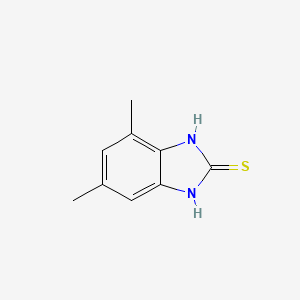 4,6-dimethyl-1,3-dihydro-2H-benzimidazole-2-thione