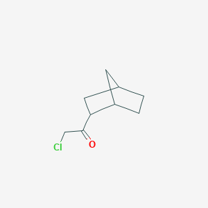 1-{Bicyclo[2.2.1]heptan-2-yl}-2-chloroethan-1-one