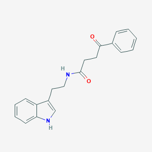 molecular formula C20H20N2O2 B299513 N-[2-(1H-indol-3-yl)ethyl]-4-oxo-4-phenylbutanamide 