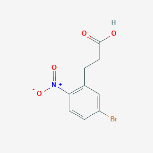 3-(5-Bromo-2-nitrophenyl)propanoic acid