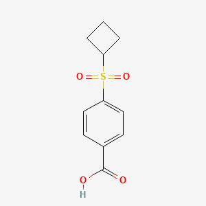 4-(Cyclobutanesulfonyl)benzoic acid