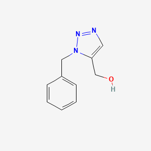 molecular formula C10H11N3O B2995244 (1-苄基-1H-1,2,3-三唑-5-基)甲醇 CAS No. 77177-16-3