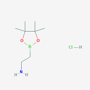 2-Aminoethylboronic acid pinacol ester, HCl