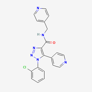 N-(3-fluorophenyl)-6-methoxy-2-[(4-methylpiperidin-1-yl)carbonyl]quinolin-4-amine