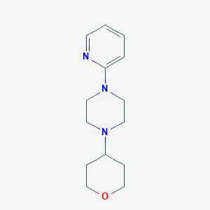 1-(pyridin-2-yl)-4-(tetrahydro-2H-pyran-4-yl)piperazine