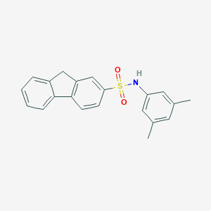 molecular formula C21H19NO2S B299541 N-(3,5-dimethylphenyl)-9H-fluorene-2-sulfonamide 